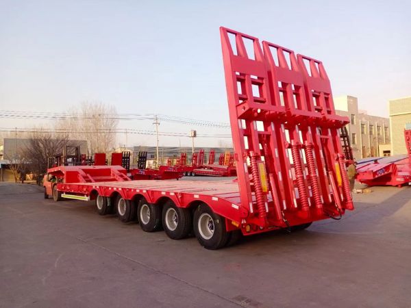 軸線特種低平板半掛車